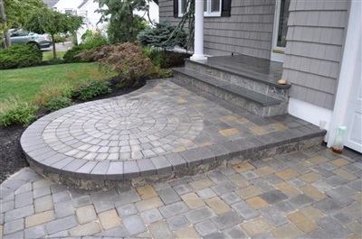 Front Walkway Pavers