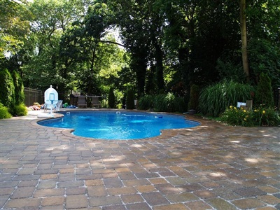 Beautiful Pool Landscaping